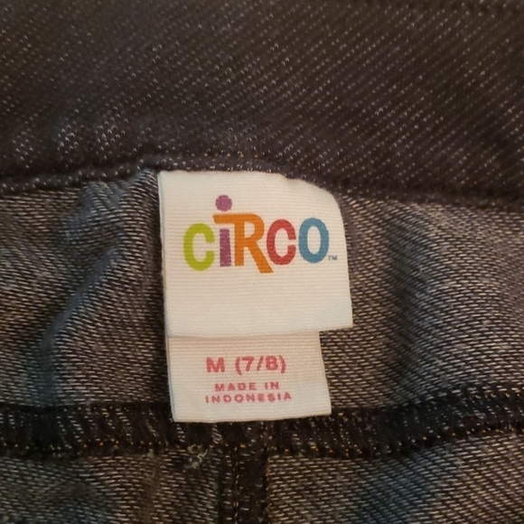 Circo Stretch Denim Look Shorts M 7/8 Navy - Picture 3 of 8